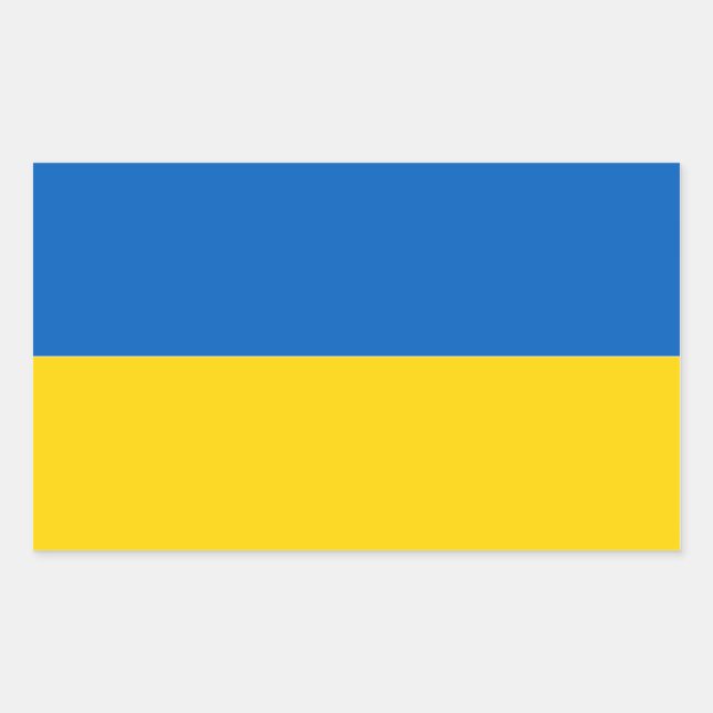 Flag of Ukraine Sticker (Front)