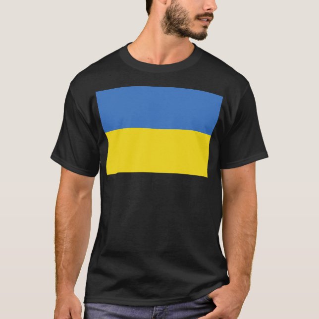 Flag of Ukraine T-Shirt (Front)