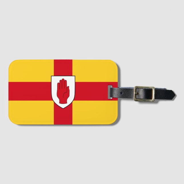 Flag of Ulster Luggage Tag (Front Horizontal)