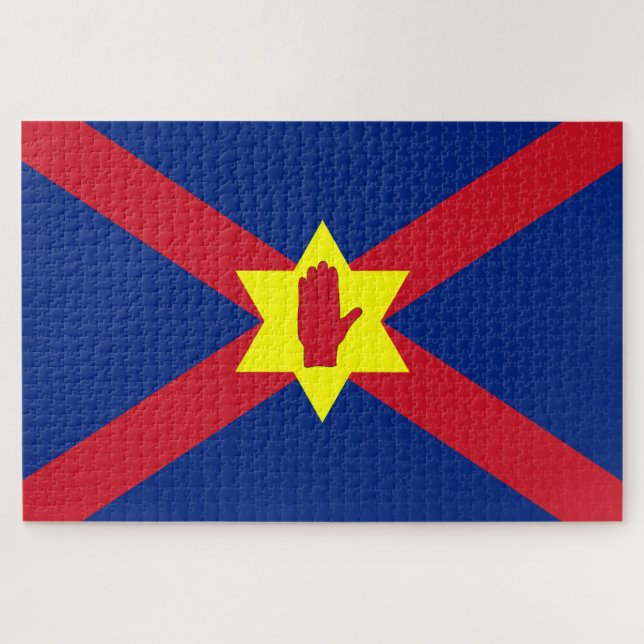 Flag of Ulster Nation (Northern Ireland) Jigsaw Puzzle (Horizontal)