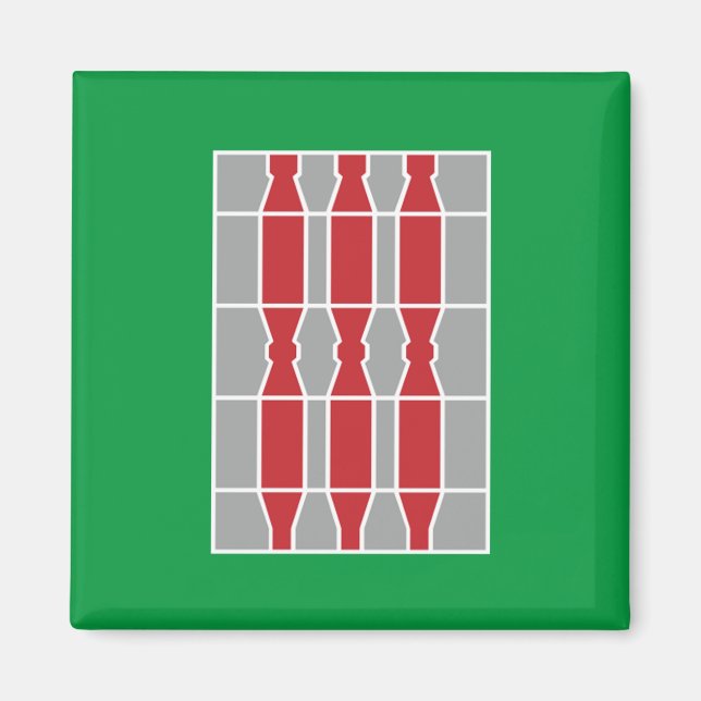 Flag of Umbria (Italy)  Magnet (Front)