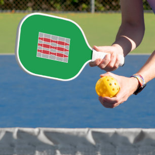 flag of Umbria, Italy Pickleball Paddle