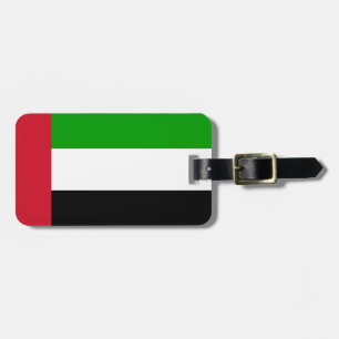 Flag of United Arab Emirates Easy ID Personal Luggage Tag