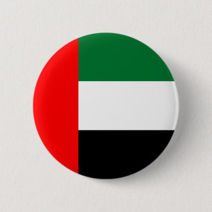 Flag of United Arab Emirates on Pin / Button Badge