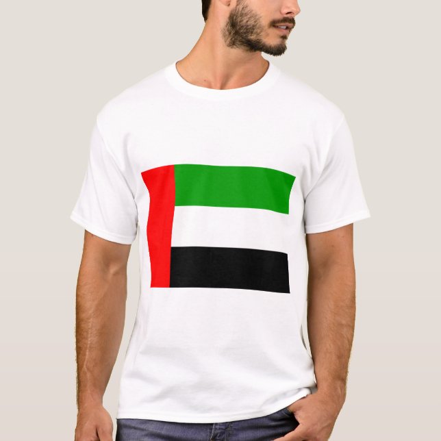 Flag of United Arab Emirates T-Shirt (Front)