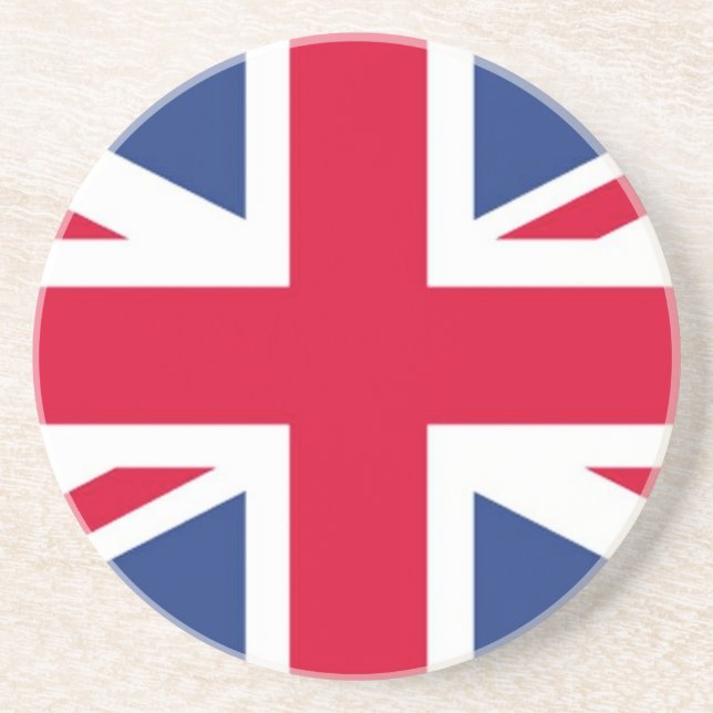 Flag of United Kingdom Coaster (Front)