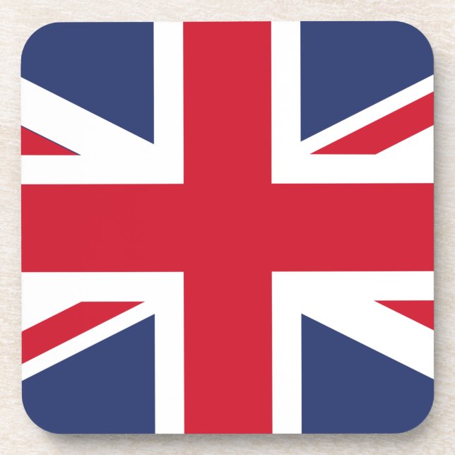 Flag of United Kingdom Coaster (Front)