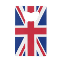 Flag of United Kingdom Credit Card Bottle Opener