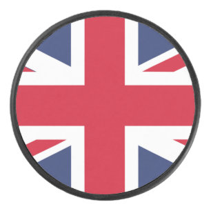 Flag of United Kingdom Hockey Puck