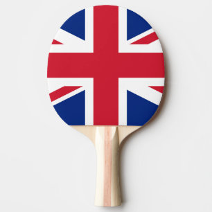 Flag of United Kingdom Ping Pong Paddle