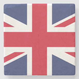 Flag of United Kingdom Stone Coaster