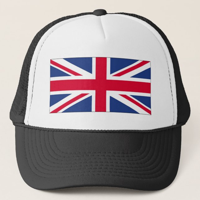 Flag of United Kingdom Trucker Hat (Front)