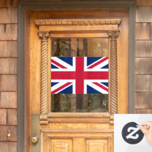 Flag of United Kingdom Window Cling