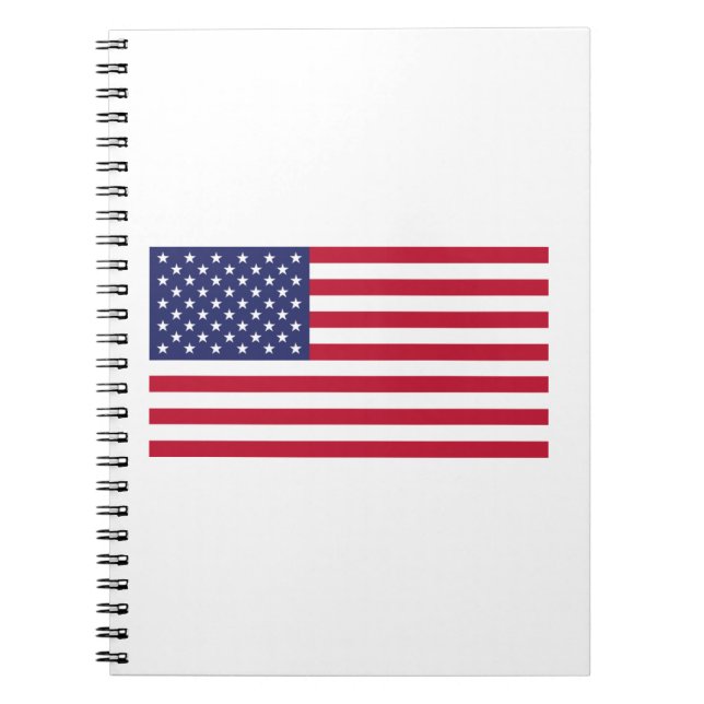 Flag of United States of America Notebook (Front)