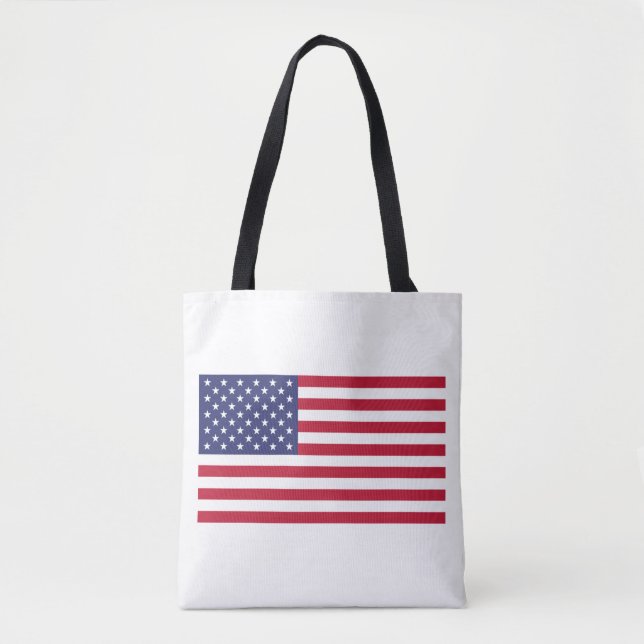 Flag of United States of America Tote Bag (Front)