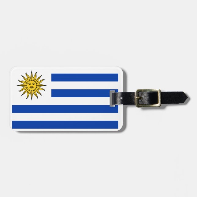 Flag of Uruguay Luggage Tag (Front Horizontal)