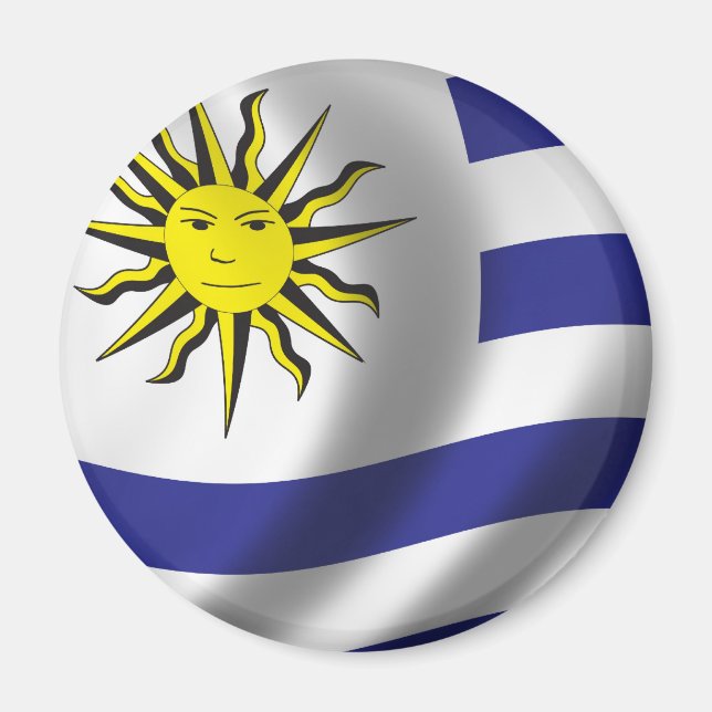 Flag of Uruguay Magnet (Front)