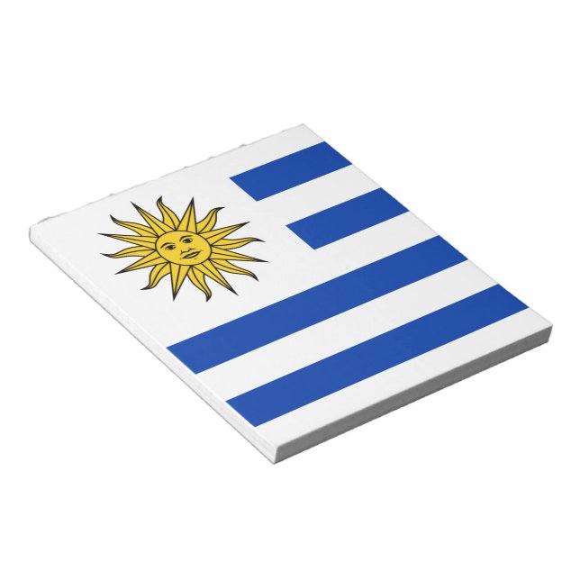 Flag of Uruguay Notepad (Angled)