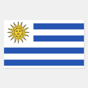 Flag of Uruguay Rectangular Sticker