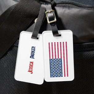 Flag of USA Luggage Tag