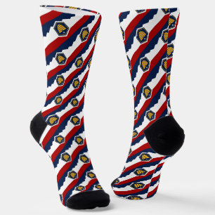 Flag of Utah (Beehive Flag) Socks