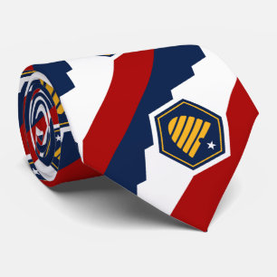 Flag of Utah (Beehive Flag) Tie