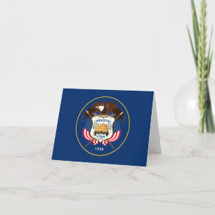 Flag of Utah Card