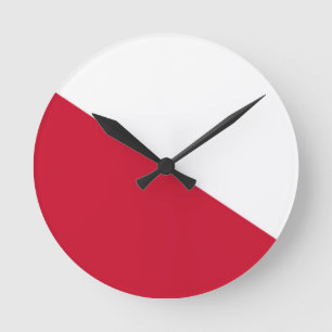 Flag of Utrecht (city) Round Clock