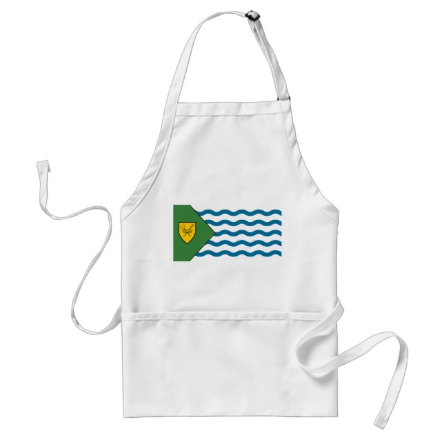 Flag of Vancouver, British Columbia Adult Apron (Front)