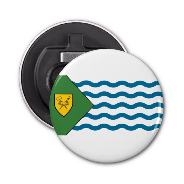 Flag of Vancouver, British Columbia Bottle Opener (Front)