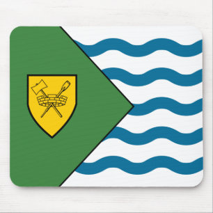 Flag of Vancouver (British Columbia, Canada) Mouse Mat