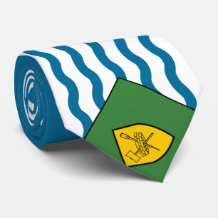 Flag of Vancouver (British Columbia, Canada) Tie