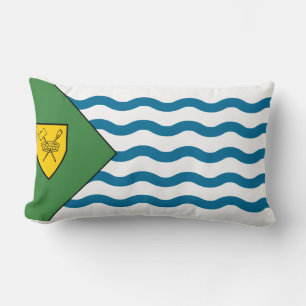 Flag of Vancouver, British Columbia Lumbar Pillow