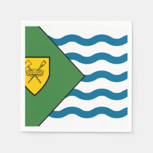 Flag of Vancouver, British Columbia Napkin