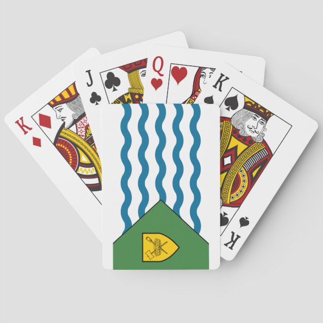 Flag of Vancouver, British Columbia Playing Cards (Back)