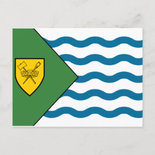 Flag of Vancouver, British Columbia Postcard
