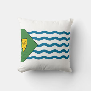 Flag of Vancouver, British Columbia Throw Pillow
