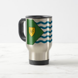 Flag of Vancouver, British Columbia Travel Mug
