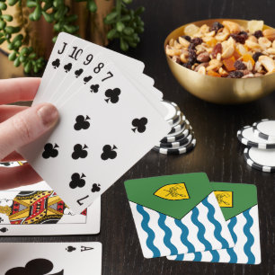 Flag of Vancouver - Canada Playing Cards