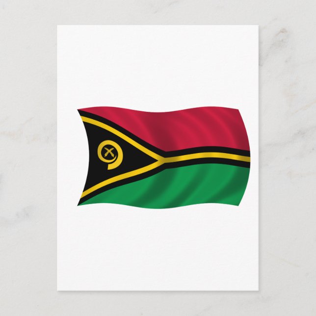 Flag of Vanuatu Postcard (Front)