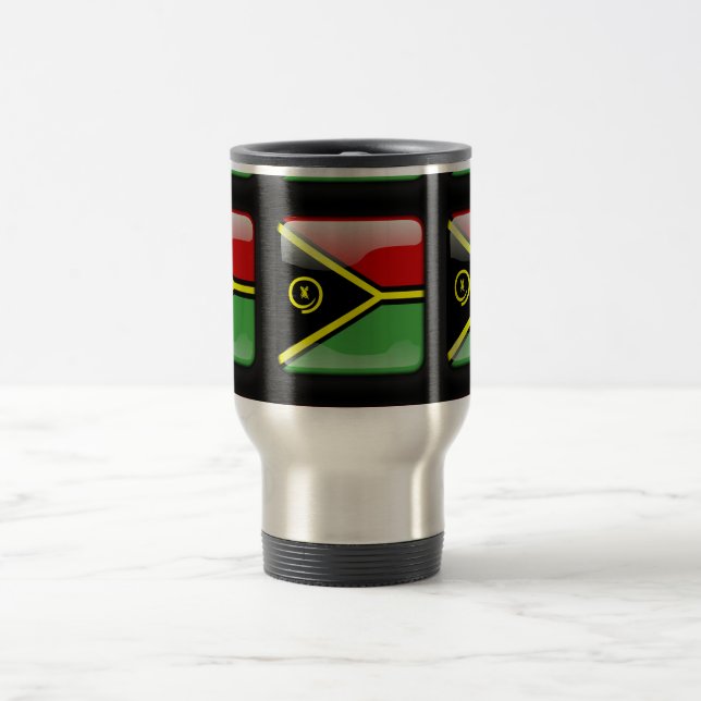 Flag of Vanuatu Travel Mug (Center)
