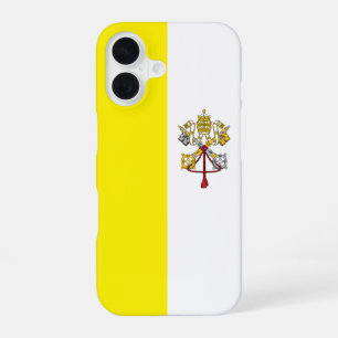 Flag of Vatican City iPhone 16 Case