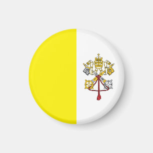 Flag of Vatican City Magnet
