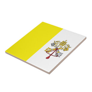 Flag of Vatican City Tile