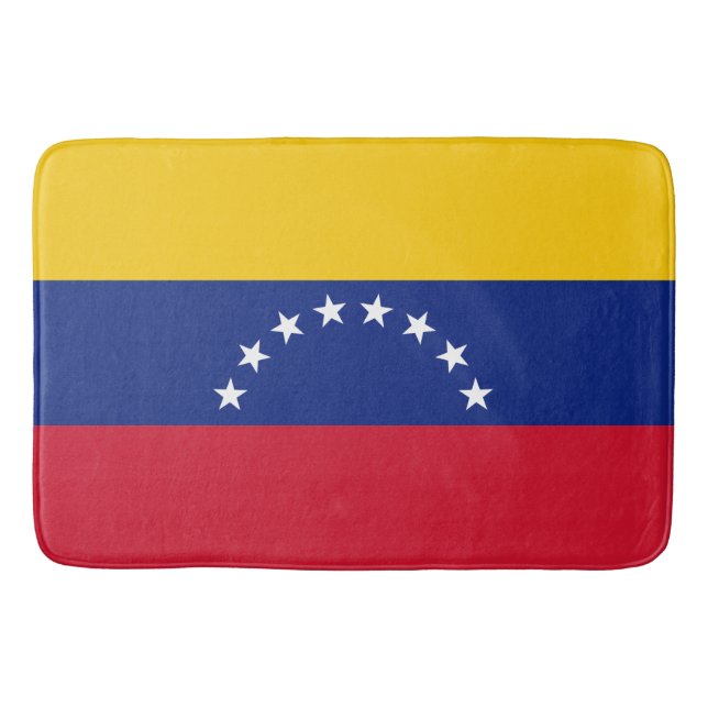 Flag of Venezuela Bath Mat (Front)