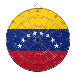 Flag of Venezuela Dartboard