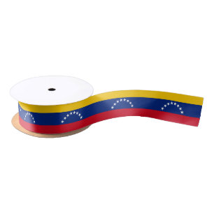 Flag of Venezuela Satin Ribbon