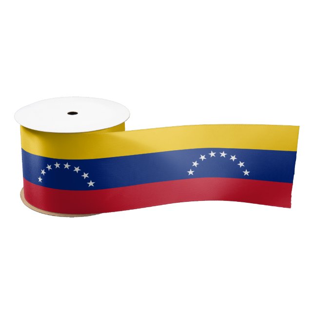 Flag of Venezuela Satin Ribbon (Spool)