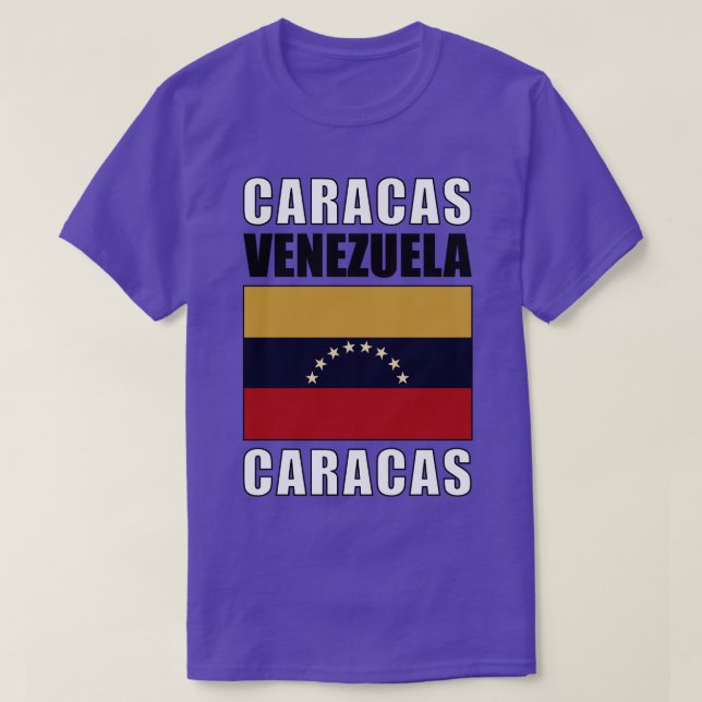 Flag of Venezuela T-Shirt (Design Front)