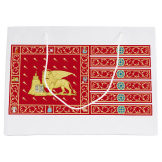 Flag of Venice, Italy (Venezia, Veneto, Italia) Large Gift Bag